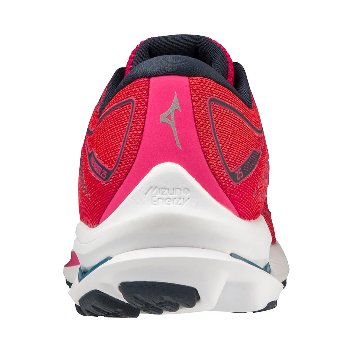 Mizuno Wave Rider 25 Womens | Ppeacock/wht/moroccanb