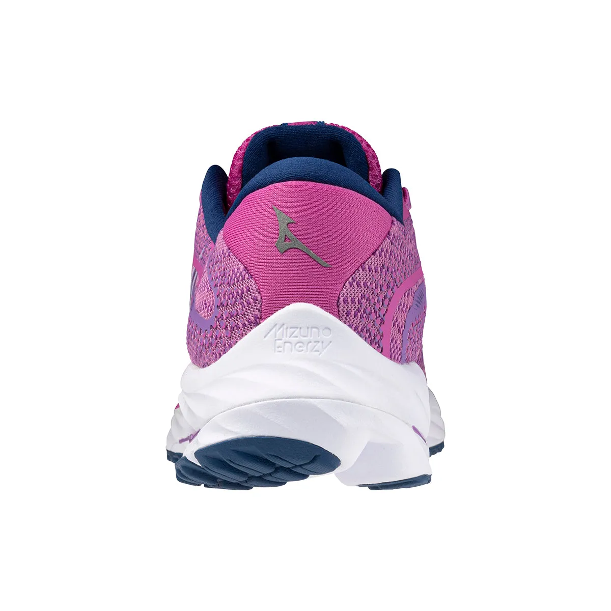 Mizuno Wave Rider 27 Womens | Rosebud/white/navy Peony