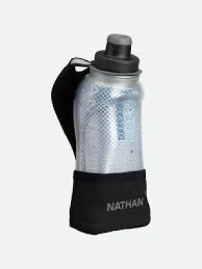 Nathan | Quicksqueeze Lite Insulated Handheld | 12 oz | Black/Marine Blue