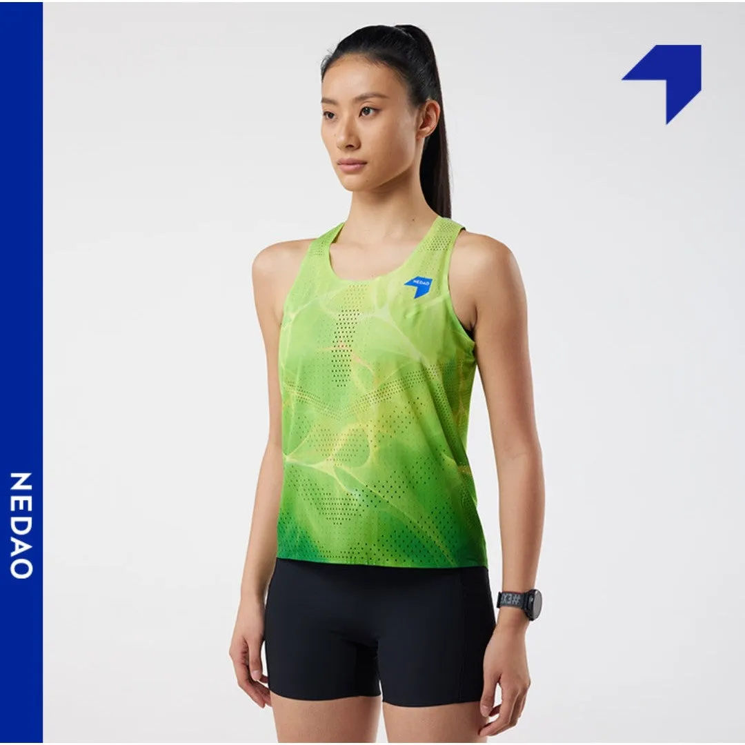 Nedao Women's QiFlow Racing Singlet - One Cut (Special Print Edition)