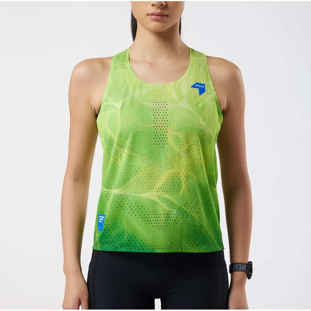 Nedao Women's QiFlow Racing Singlet - One Cut (Special Print Edition)