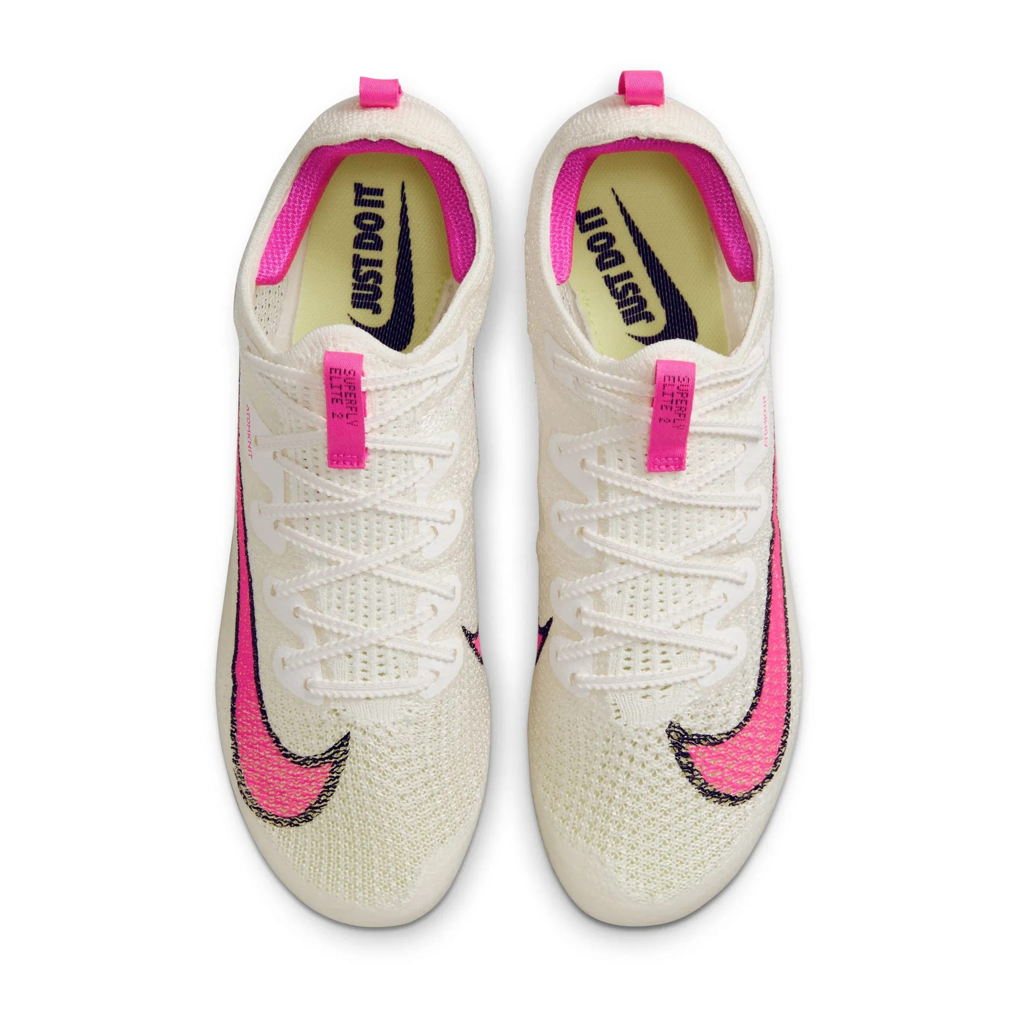 Nike Zoom Superfly Elite 2 Running Spikes Sail / Light Lemon Twist / Black /Fierce Pink