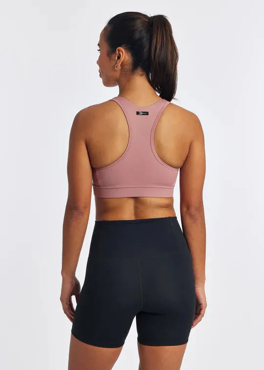 Oiselle | Double Breasted Bra | Women's | Rain Lily