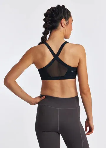 Oiselle | Hi Twenty Bra | Women's | Black