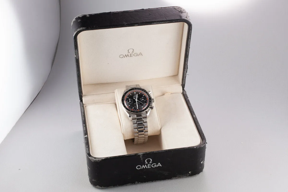 Omega Speedmaster Racing Schumacher World Champion 2000 3518.50.00 Black Dial with Box