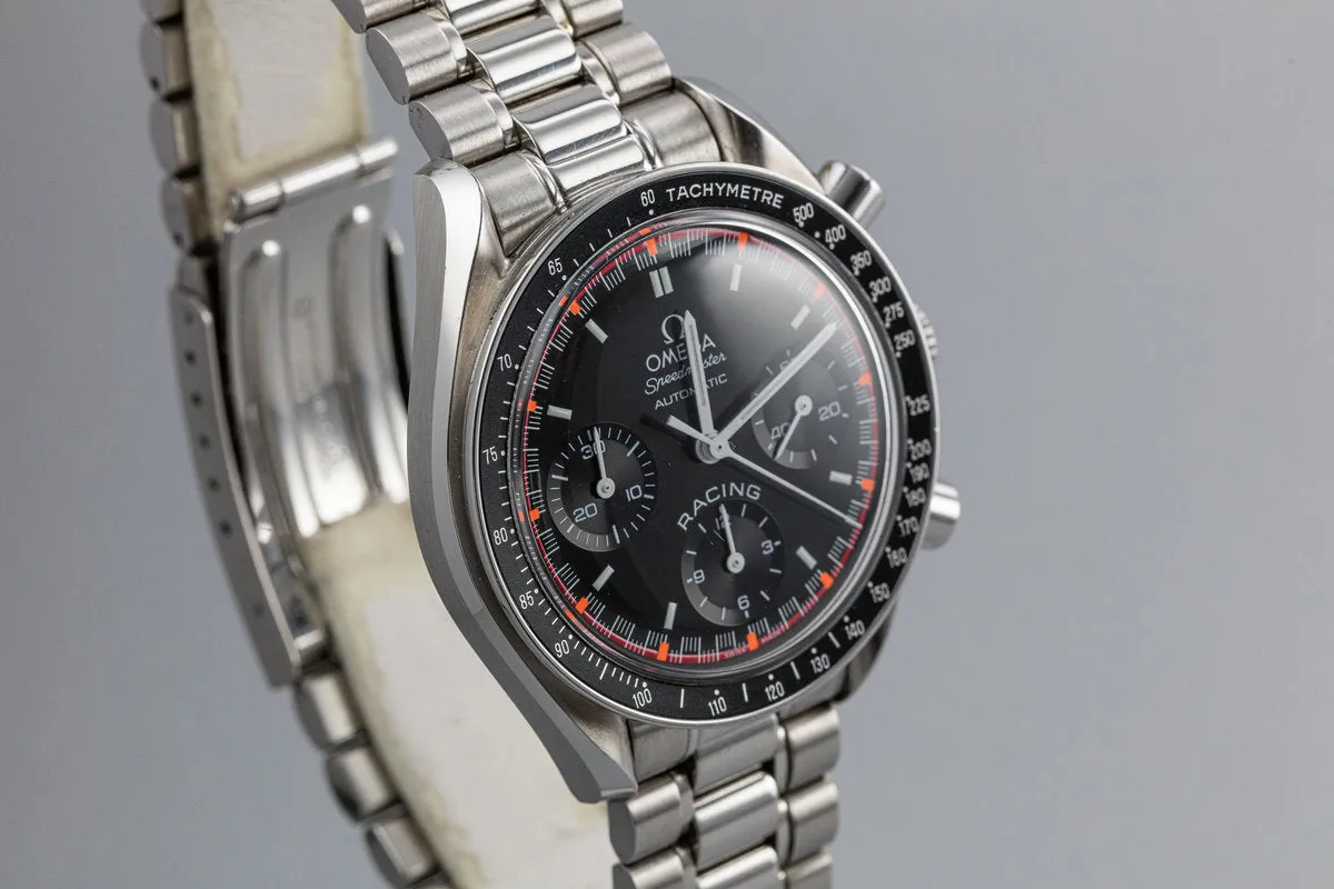 Omega Speedmaster Racing Schumacher World Champion 2000 3518.50.00 Black Dial with Box