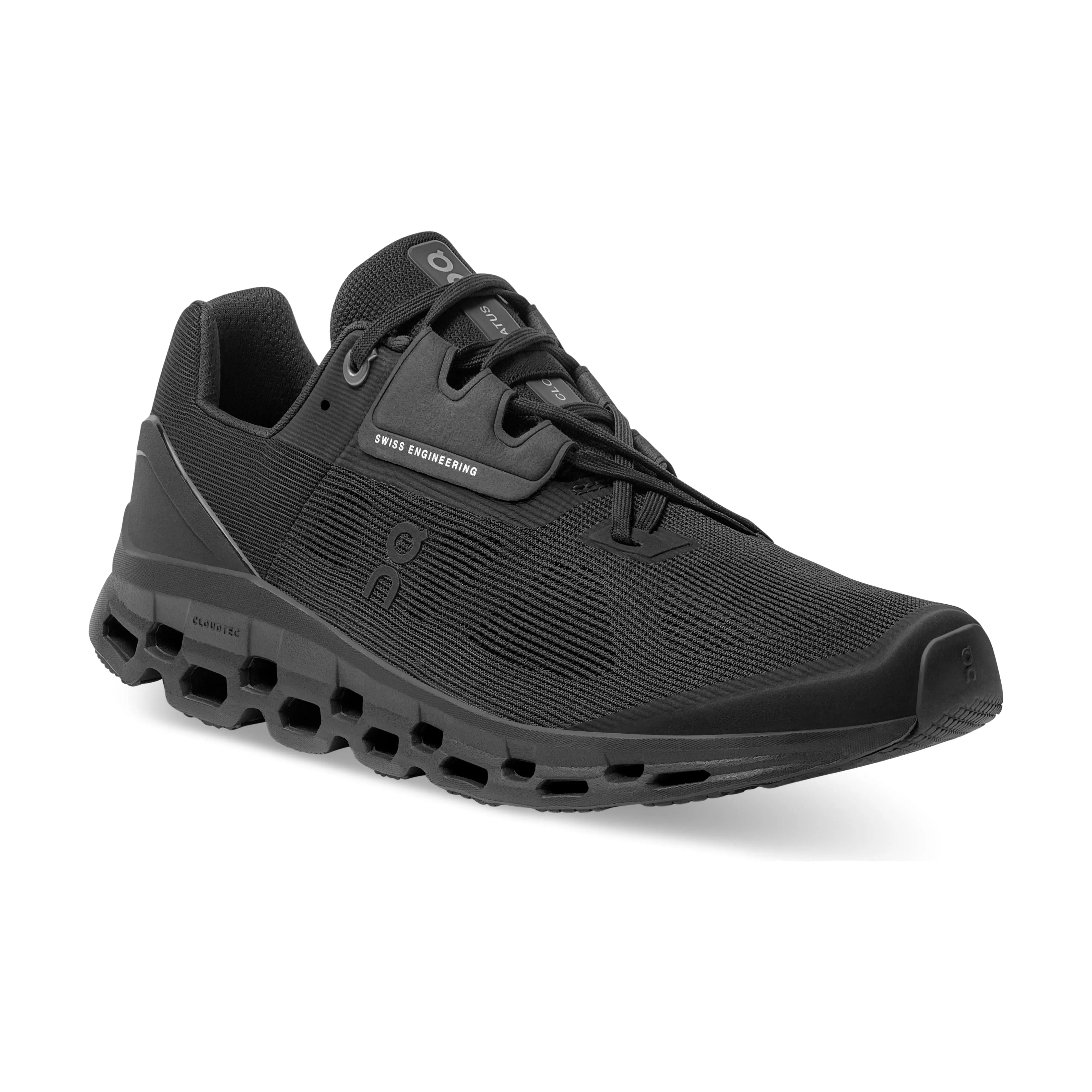 On Running Men's Cloudstratus Shoe in Black