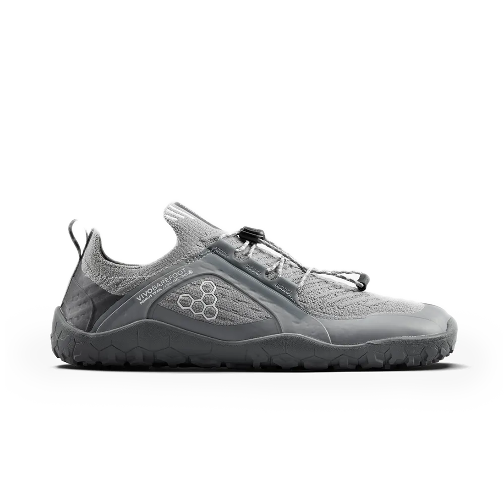 [PRE-ORDER] Vivobarefoot Primus Trail Knit FG Womens Ultimate Grey (ETA. MID DEC)