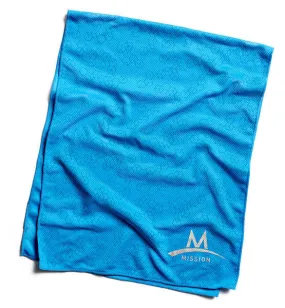 Reflective Techknit Cooling Towel | Blue