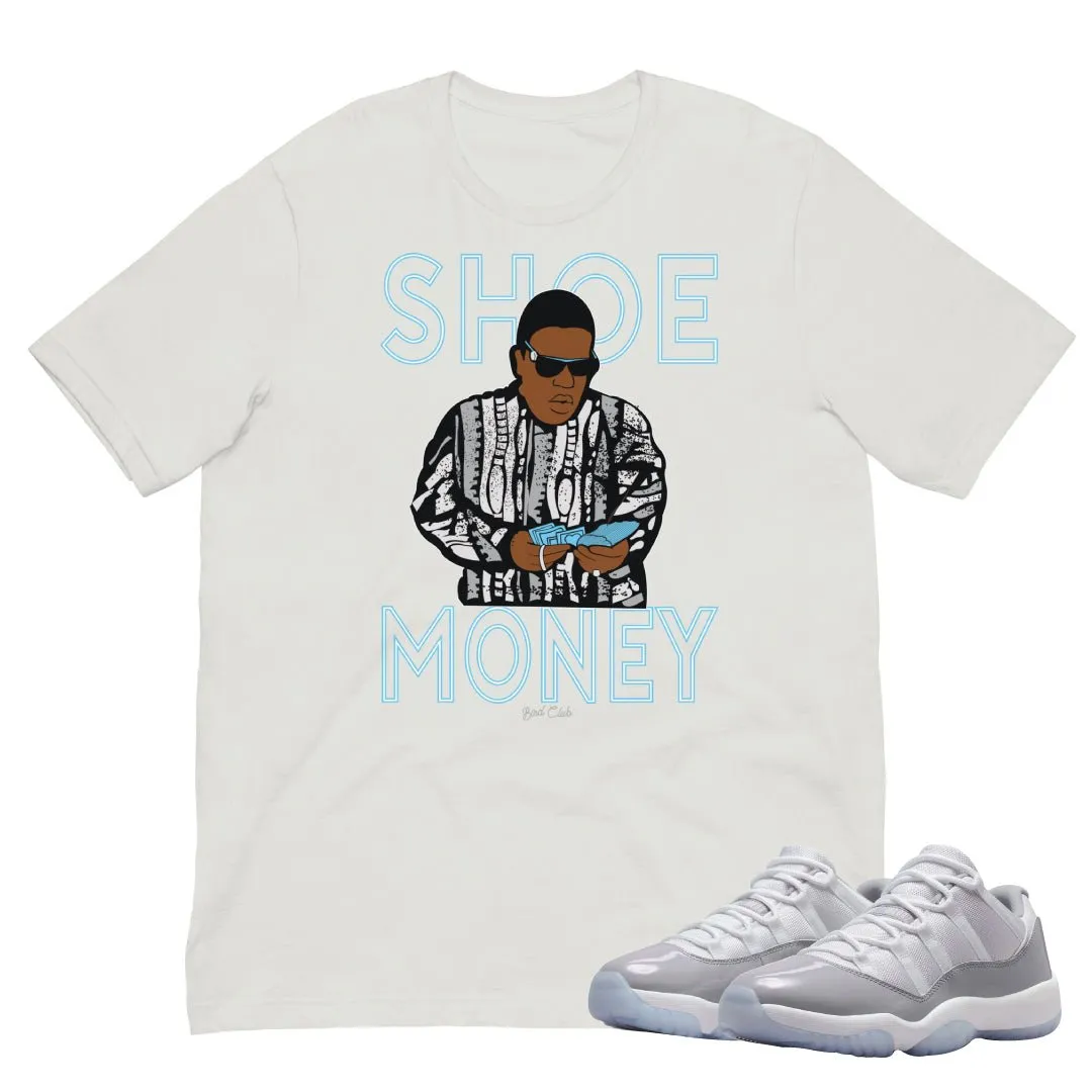 Retro 11 Low Cement Grey "Shoe Money" Shirt