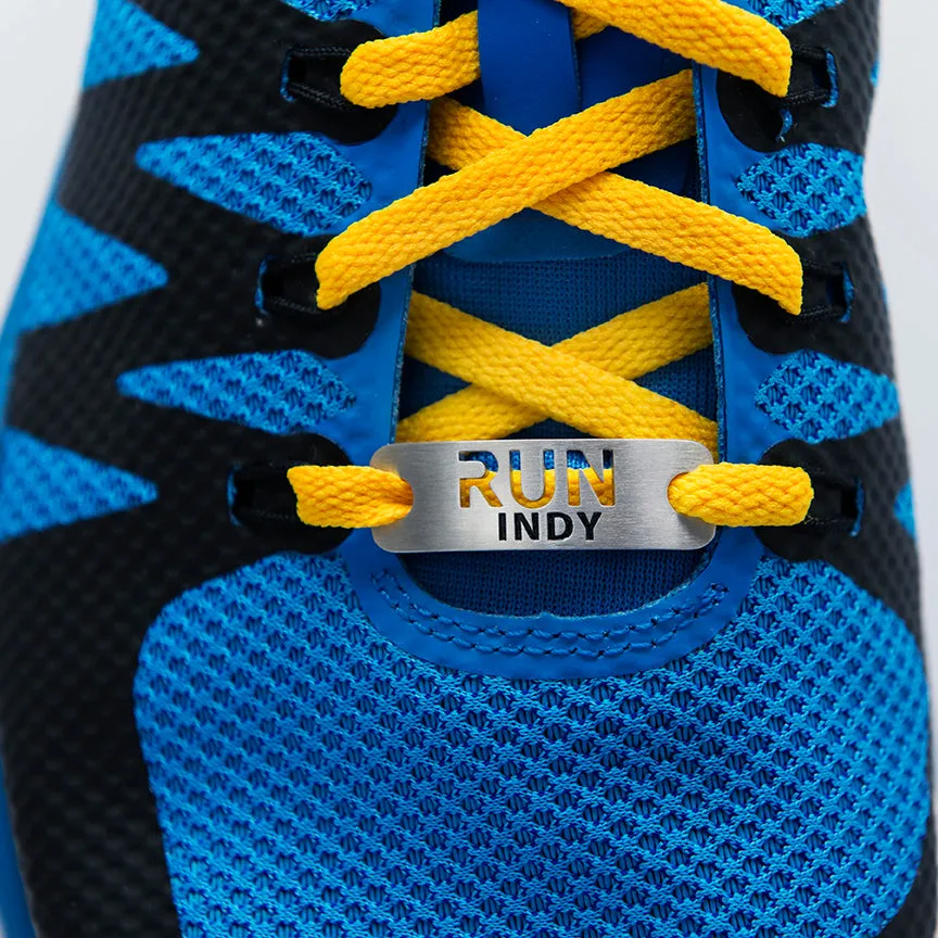 RUN INDY Shoe Tag