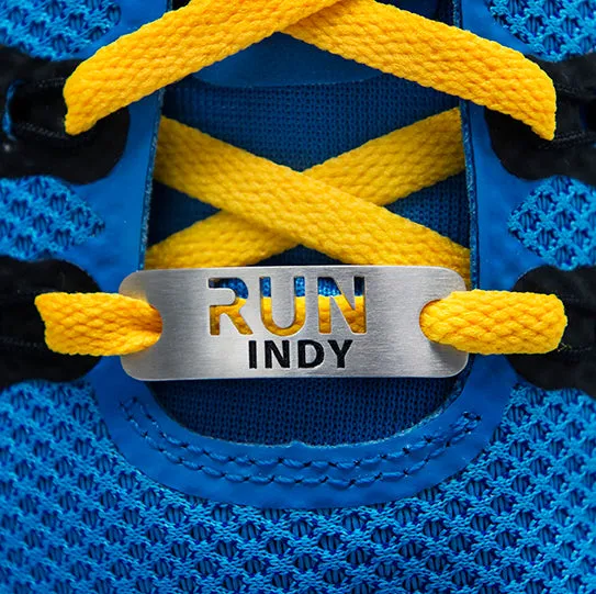 RUN INDY Shoe Tag