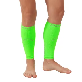 SALE: Zensah Unisex Compression Reflective Leg Sleeves (XS/S)