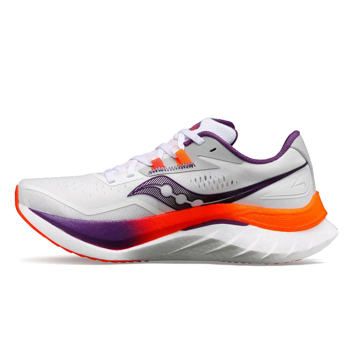 Saucony Endorphin Speed 4 Womens | White/violet