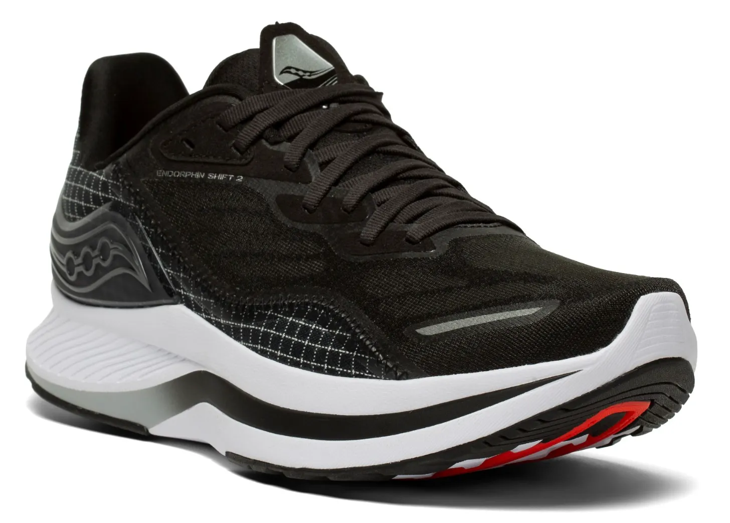 Saucony Mens Endorphin Shift 2 - Black/White