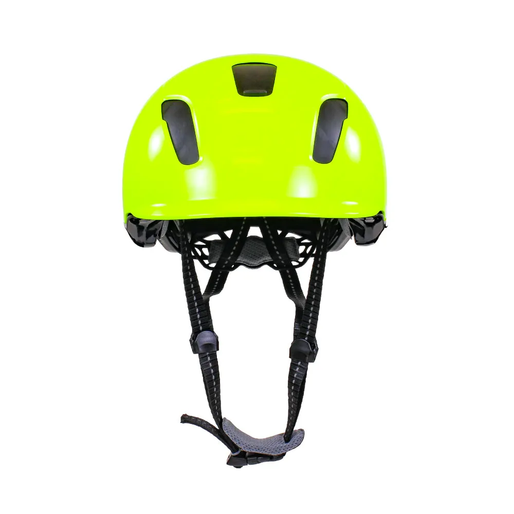 Serfas Kilowatt E-Bike Helmet - HT-500/504 (Gloss HI-VIS Yellow)