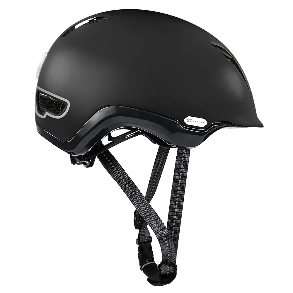 Serfas Kilowatt E-Bike Helmet - HT-500/504 (Matte Black)