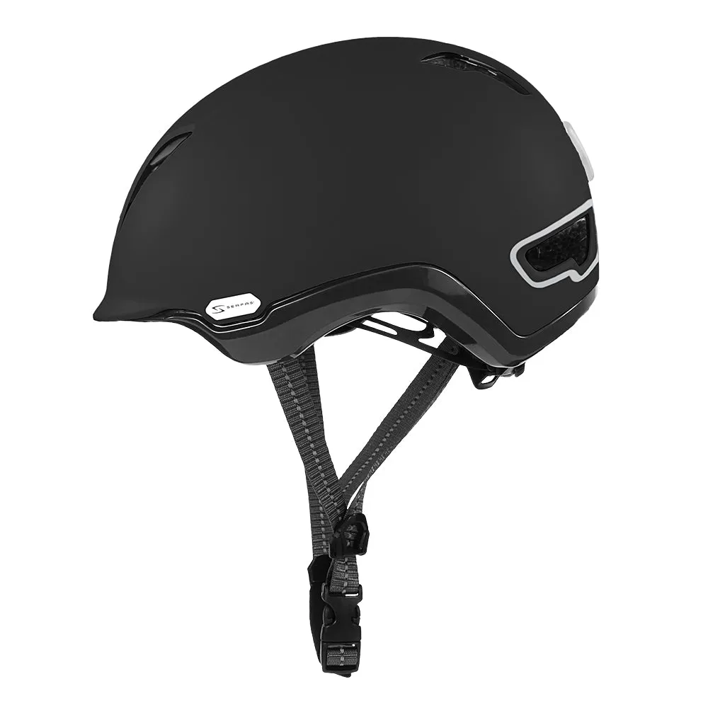 Serfas Kilowatt E-Bike Helmet - HT-500/504 (Matte Black)