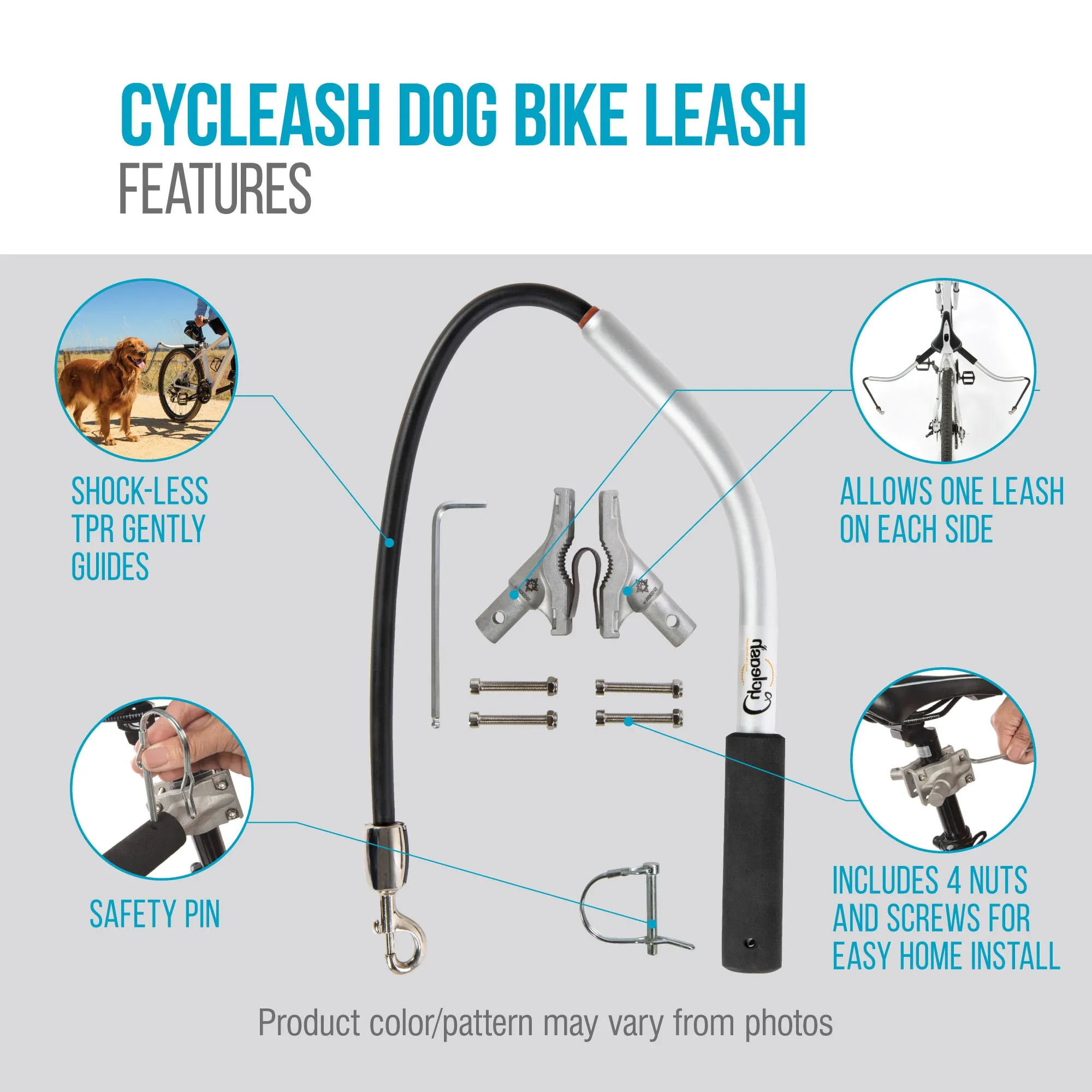 Sherpa - Cycleash Universal Bicycle Dog Leash