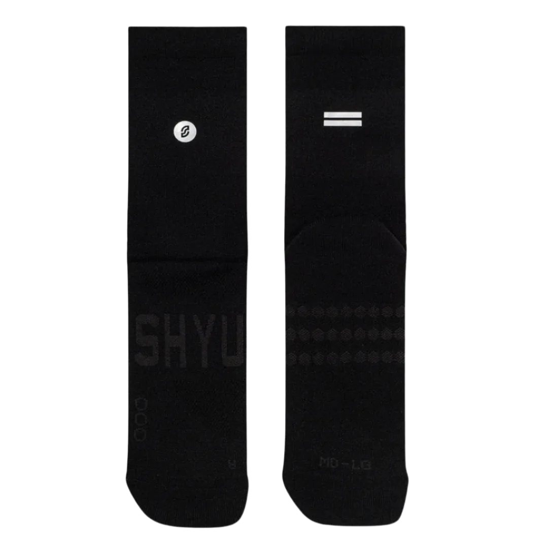 SHYU - Racing Socks - Black/Black/Black