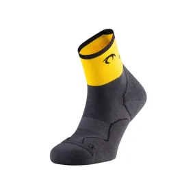 Socks Lurbel Challenge Four Grey Yellow