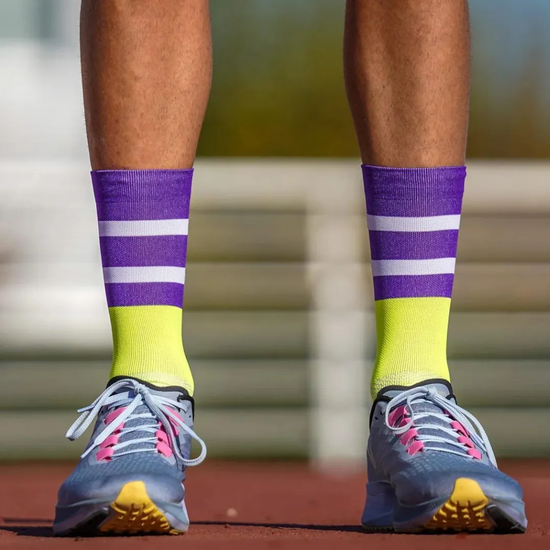 Sporcks - Running Sock - No Day Off Purple