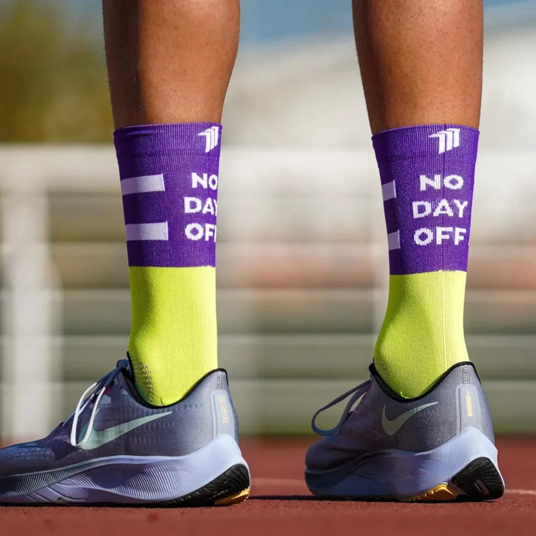 Sporcks - Running Sock - No Day Off Purple