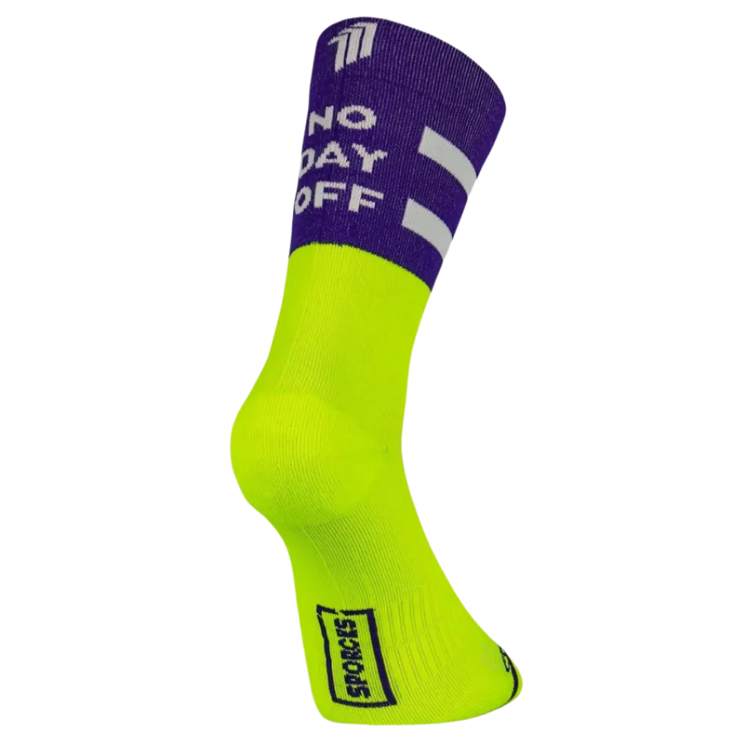 Sporcks - Running Sock - No Day Off Purple