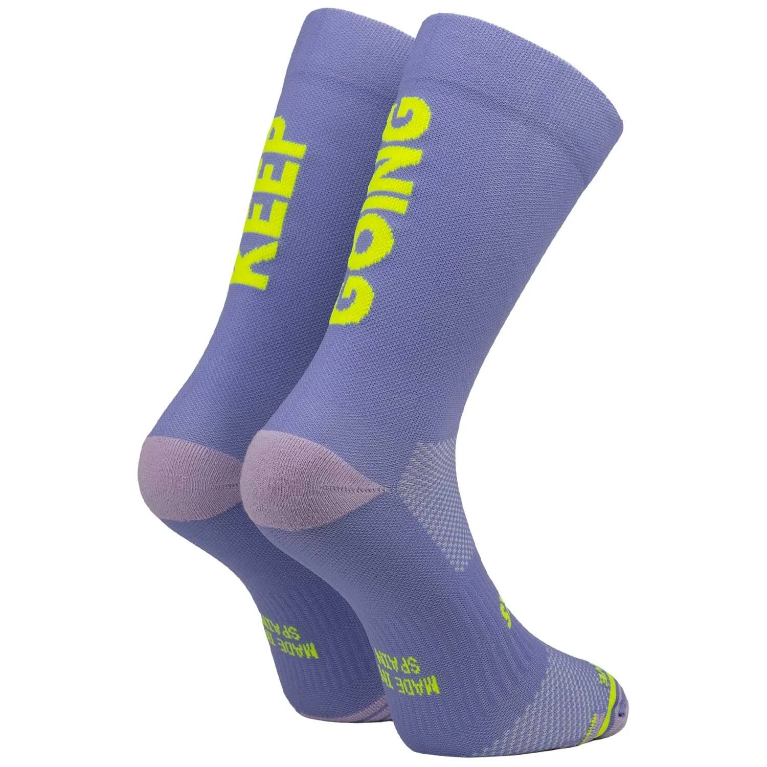 Sporcks Running Socks - Keep Going Purple