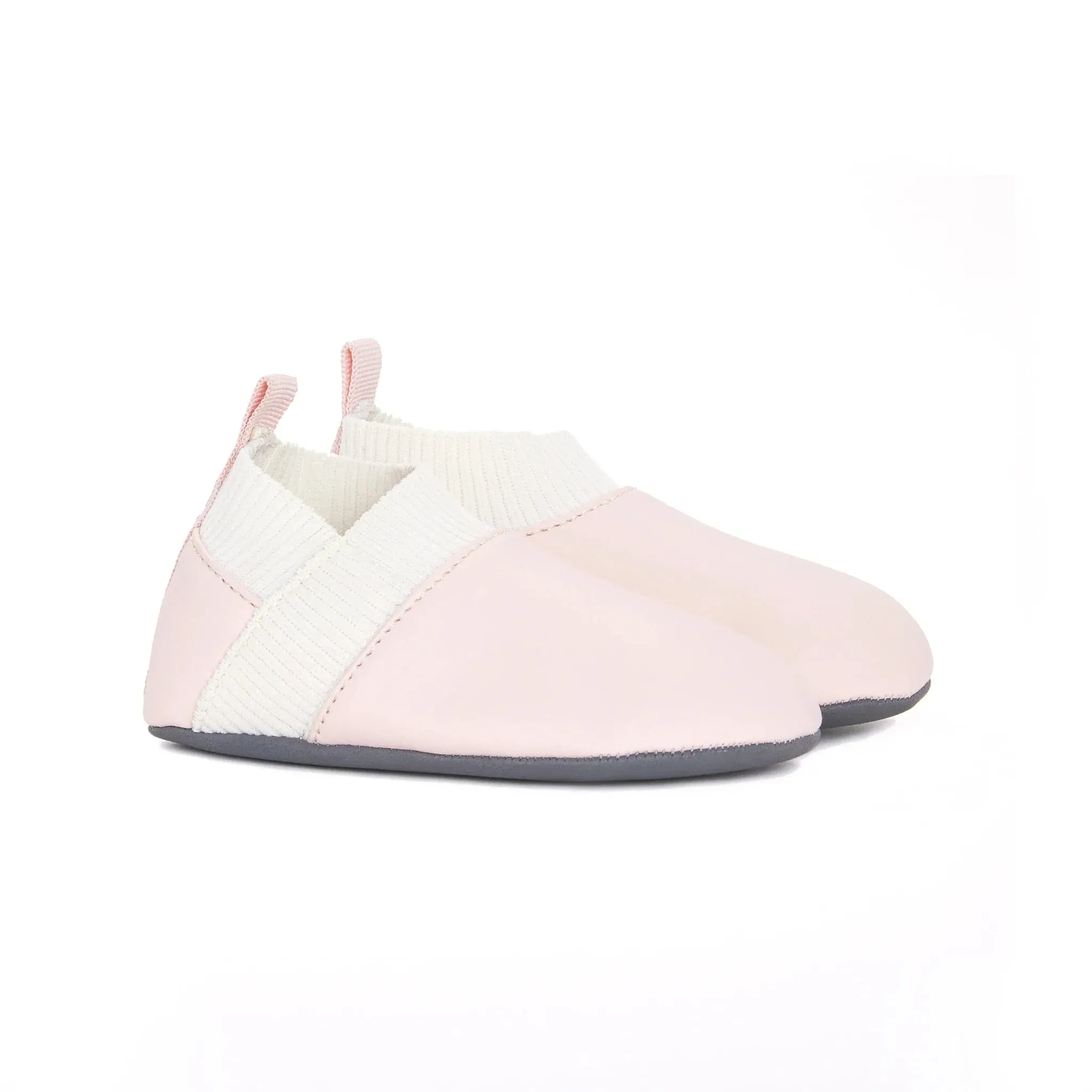 Stonz Yale Slip-on Baby Shoes - Haze Pink/Ivory