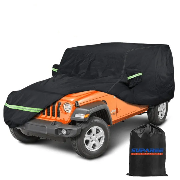 Suparee Jeep Waterproof Rain Cover for Wrangler 1987  JK JL YJ CJ TJ JT