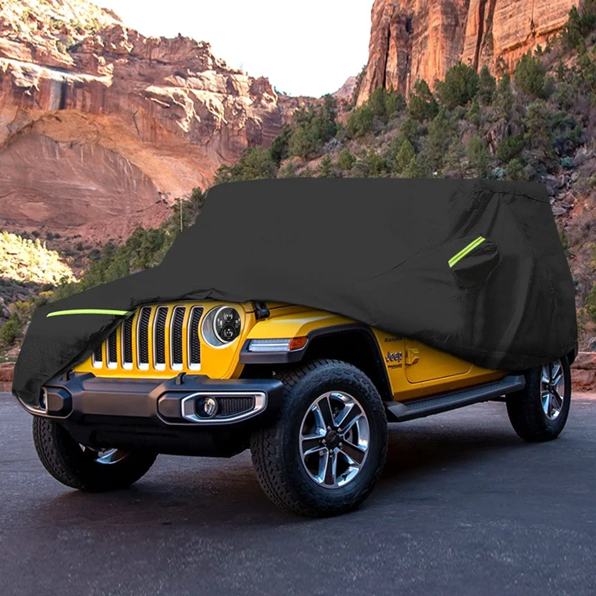 Suparee Jeep Waterproof Rain Cover for Wrangler 1987  JK JL YJ CJ TJ JT