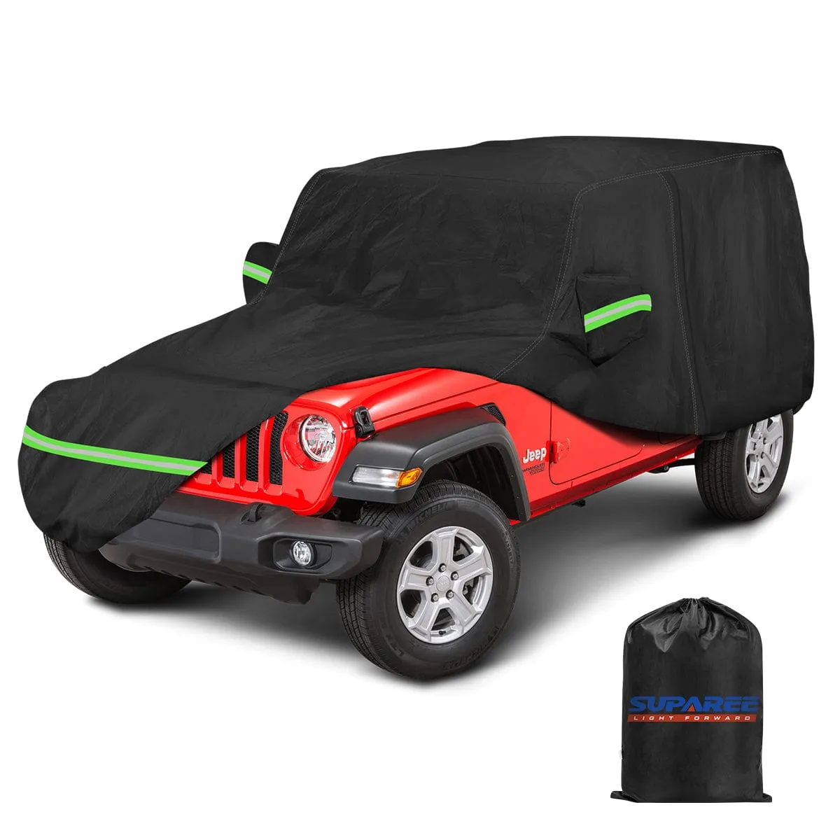 Suparee Jeep Waterproof Rain Cover for Wrangler 1987  JK JL YJ CJ TJ JT