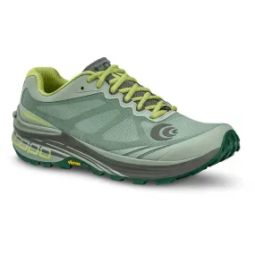 Topo Mountain Racer 2 Womens Trail Running Shoe - Moss/Grey