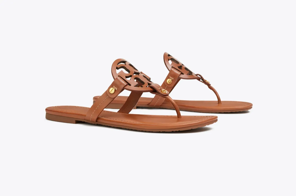 Tory Burch Miller Sandal- Vintage Vachetta