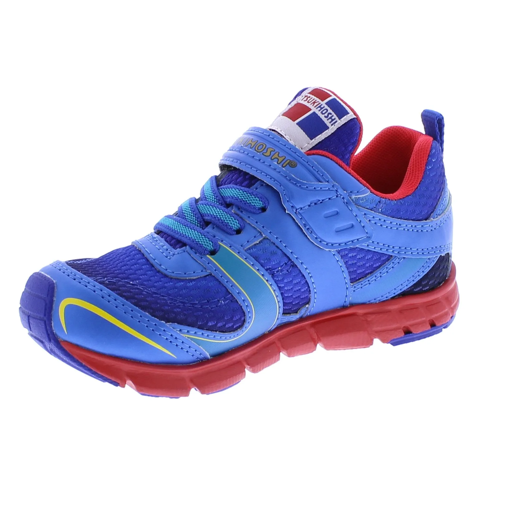 Tsukihoshi Velocity Kids Sneakers | blue/red