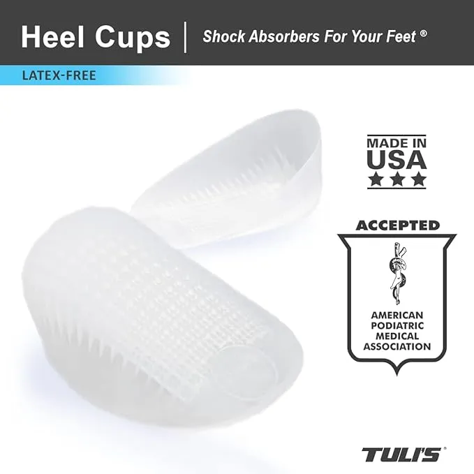 TULI'S Heel Cups / Classic Gel - ultimate shock absorbers for your feet