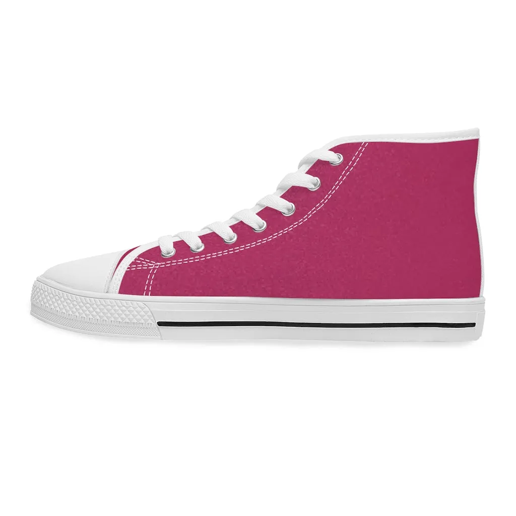 Women's High Top Sneakers Pink