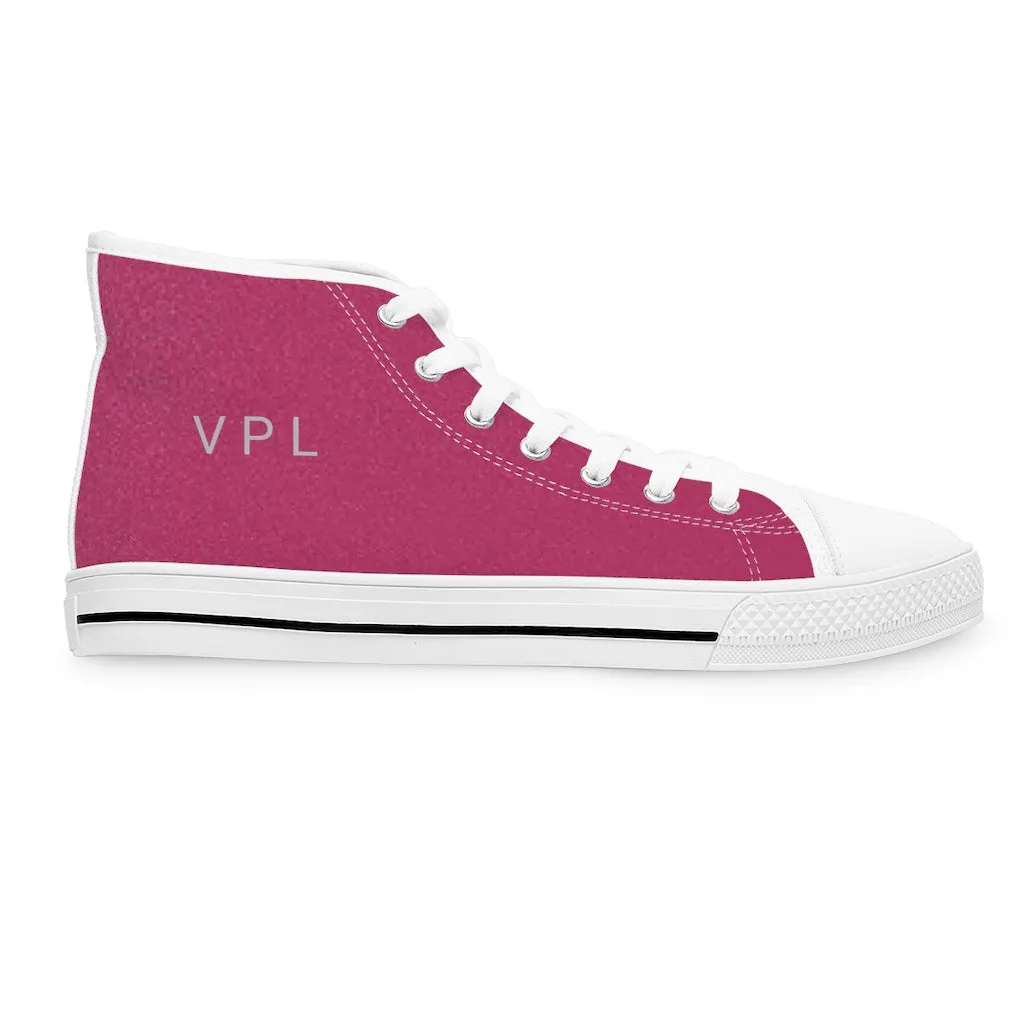 Women's High Top Sneakers Pink