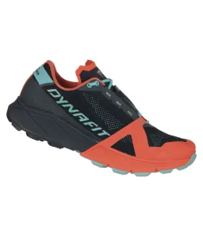 WOMEN'S ULTRA 100 RUNNING SHOE - HOT CORAL/BLUEBERRY