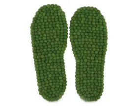 WoolFit FeelGood insoles, grass green